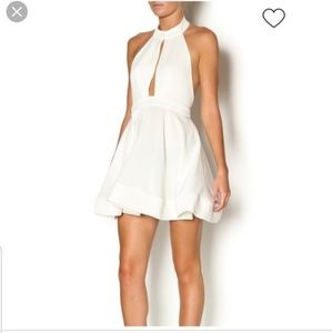 Luxxel white halter dress